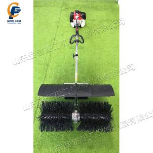 手持式草坪梳理工具 人造草坪垃圾清理机 二冲程手提式汽油梳草机