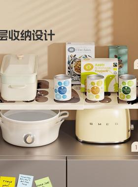 冰箱上方收置物架顶部空利用多层纳调料瓶家用伸缩架分层间222321