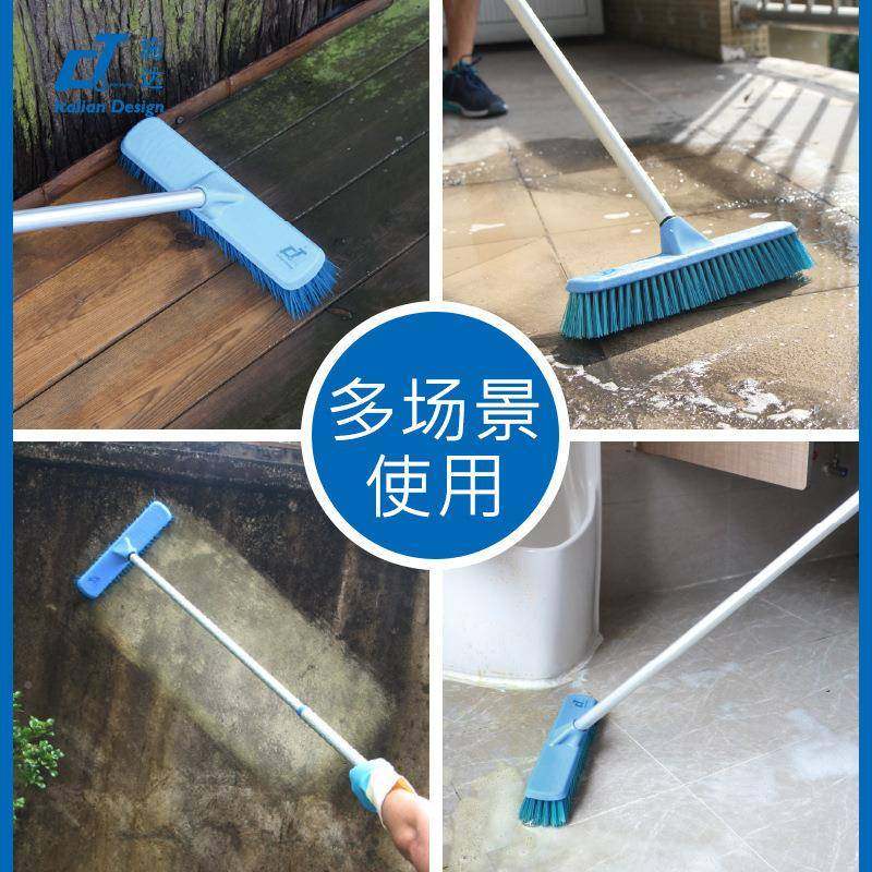 意大CT达浴室卫生厕所21厨间房瓷砖清利洁洗施地刷子长柄地板硬毛