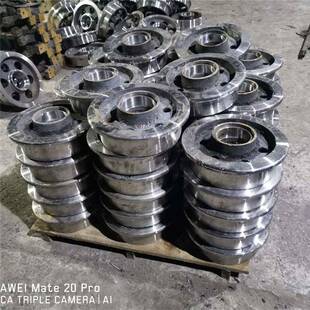 .300350mm矿车铸轮钢实心矿车轮子厂家轨道300.350轮型号齐全可来