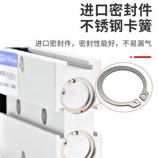 件双气缸632TN1大0x10s双出杆25双轴小型杆16 20气动配30推力32大