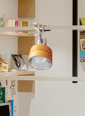 日灯式夹子台灯24421实木壁灯书架书舍桌补光宿习卧室书房工作阅