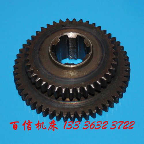 钻床齿轮配件滕州摇臂钻齿轮Z3035 Z3040x13摇臂钻床双联齿轮配件
