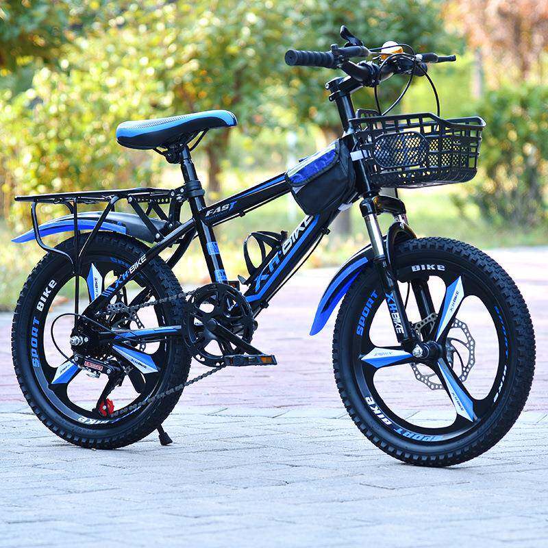 儿童自行车男孩中大童18-20寸女孩6到12岁减震山地车镁合金一体轮