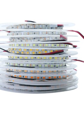 led灯带12V低压2835自粘120灯窄版4mm超亮线形线条灯嵌入式软灯条