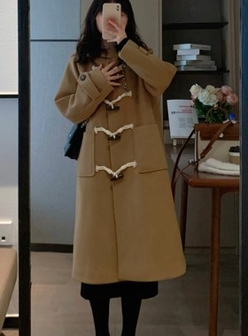 ms 秋冬新品奶油白色宽松显瘦长款针织内搭打底毛衣连衣裙