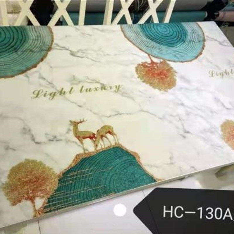 环保无味茶几书桌垫大理石纹桌垫PVC防水桌布防油防污软玻璃台布,居家布艺,桌布,淘宝优惠券,粉丝福利购,淘宝优惠卷