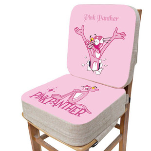 卡通儿童餐椅增高坐垫防水可拆洗加厚椅垫透气钢琴凳加高硬座垫子