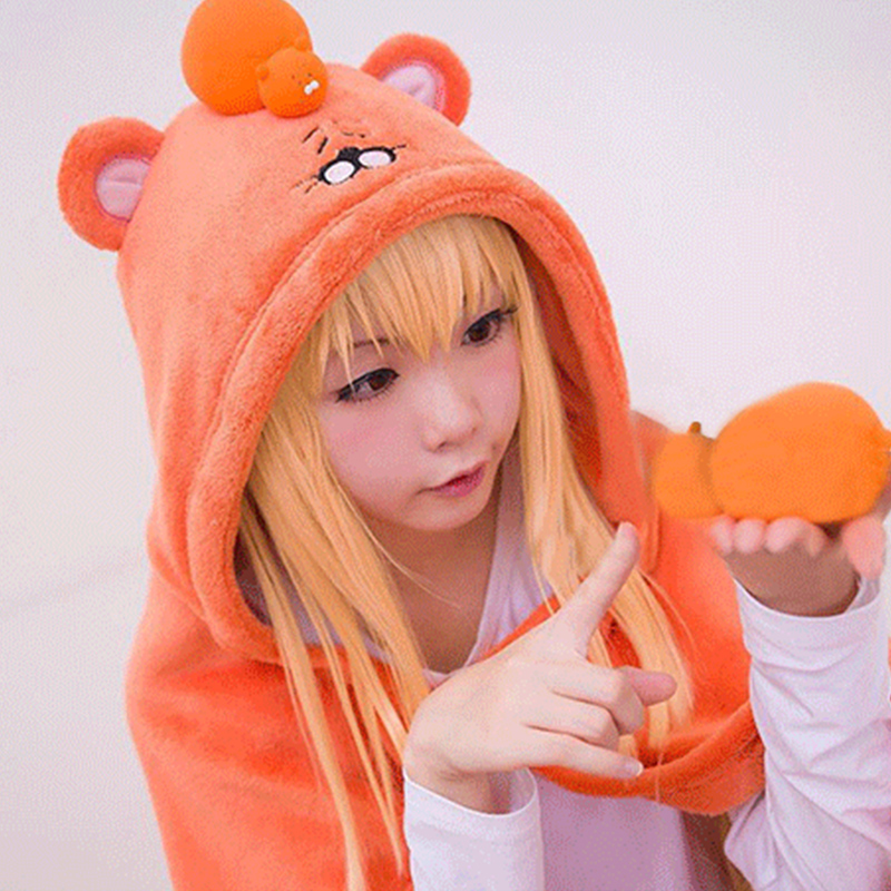 干物妹cos服小埋披风仓鼠斗篷土间埋二次元动漫懒人空调披肩毯子