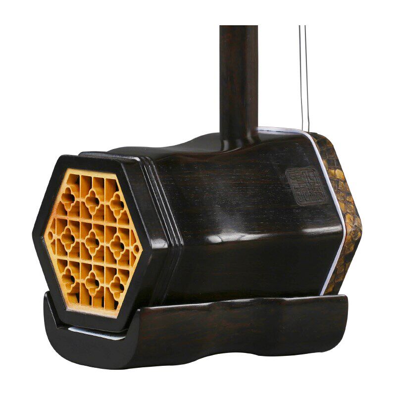 星海 二胡乐器东非黑黄檀入门初学老人通用演奏黑檀二胡8726J-YS