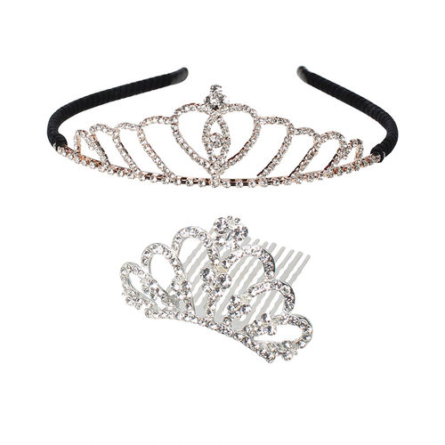 儿童皇冠头饰公主发箍女童宝宝夏季发卡女孩2022新款头箍高端发饰