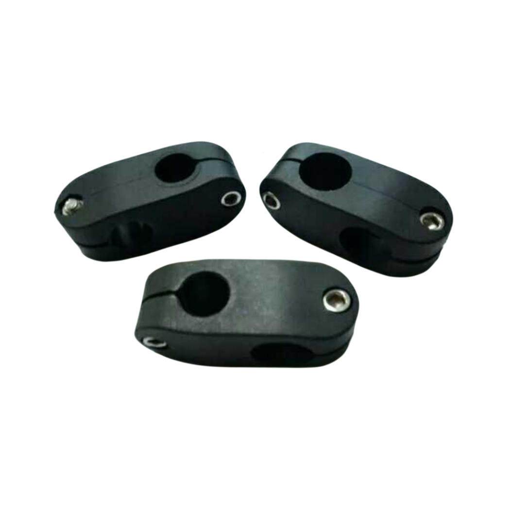 圆棒轴不锈钢管十夹固定夹连接件支架支柱光连接STX块字双承孔交