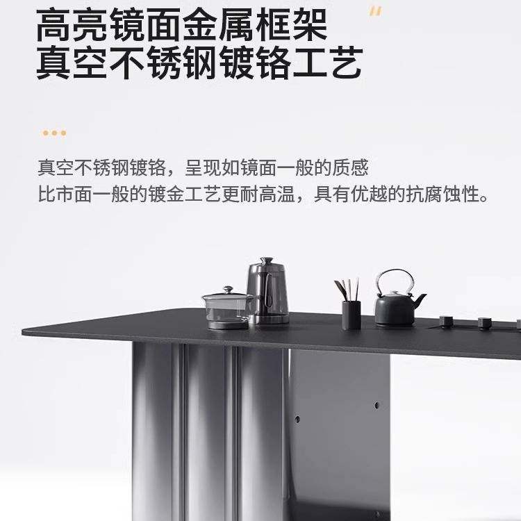 现代轻奢茶桌椅组合一体亚克力岩板茶台办公室高端茶桌悬浮老板桌,玩具/童车/益智/积木/模型,垂直悬浮玩具,淘宝优惠券,粉丝福利购,淘宝优惠卷