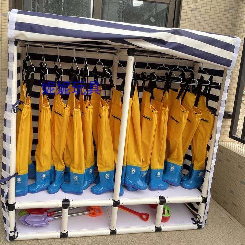 款纳幼儿园户外玩具收架置物新架大型防雨水室储外器材LOG定制物