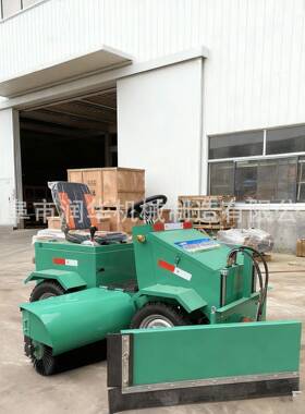 RJR续航长电动自走式推料车羊养殖草牛集料剩余收推草机电料动推