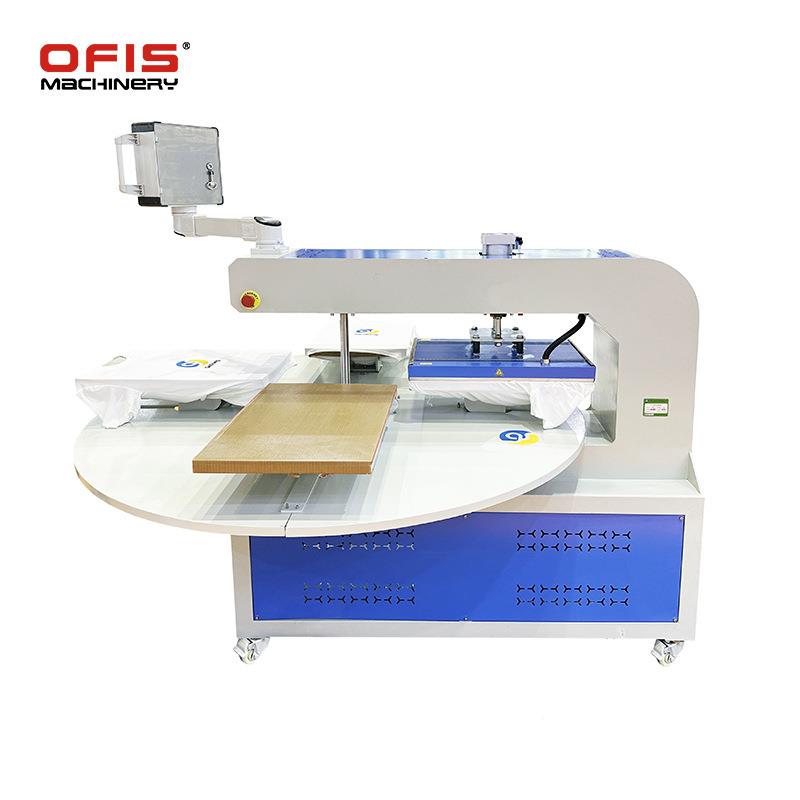 四工位烫画机全自多功动设TH4能平板机烫画机T恤印花热转印备厂家