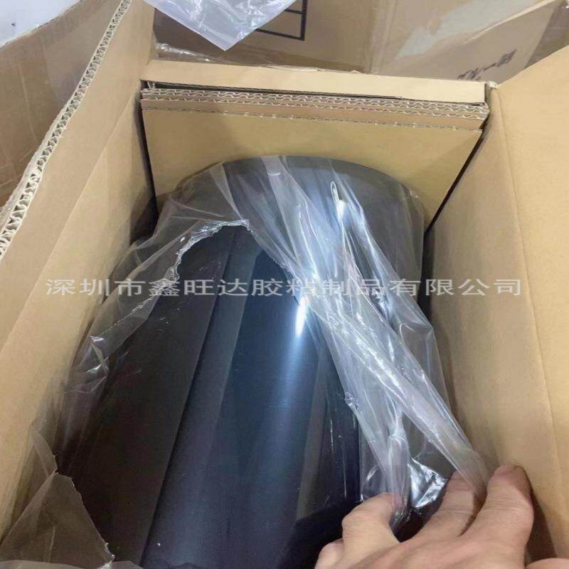 650亚光黑色聚酰亚胺薄德膜抗莎反弹丙烯57酸单面胶带