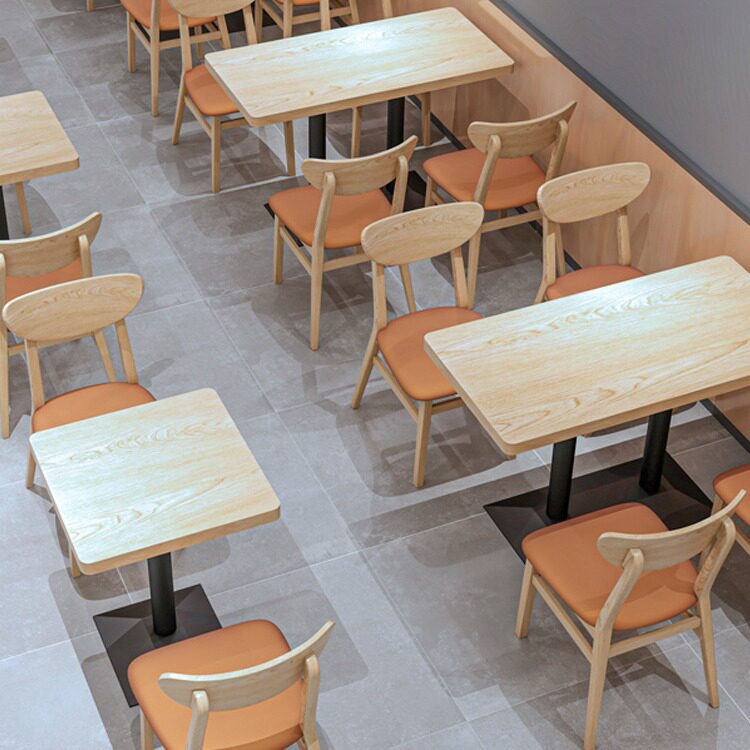快餐米粉店汉堡店餐饮店家具面馆桌椅麻辣烫桌椅组合餐厅卡座沙发