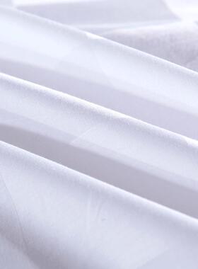 专ZQ宾馆酒店件用F5T98T8被套单纯棉床品被罩人单双人白色全棉民