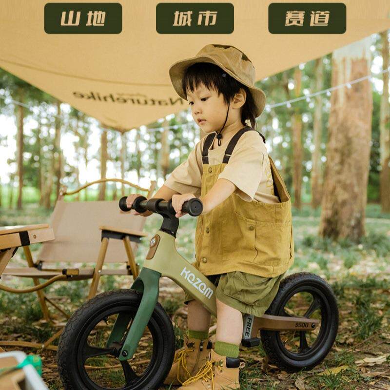 儿无脚男踏自车2一童6岁小童152女孩滑步行车平衡车车把调节