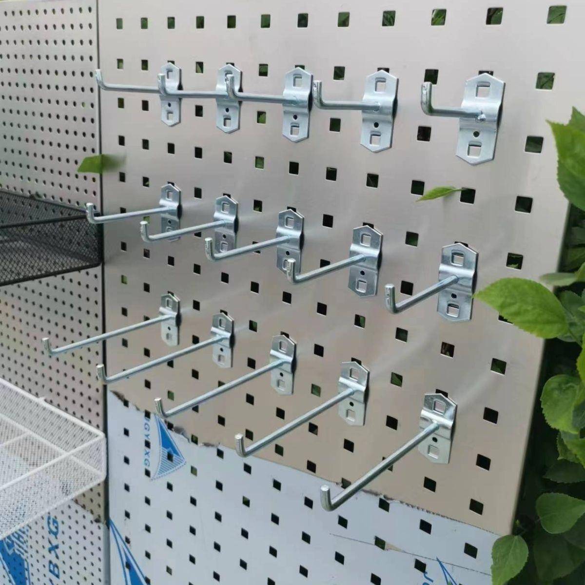 不锈钢洞洞板OCQ物架五金烘焙工具挂板架家货用厨房墙置壁多孔板
