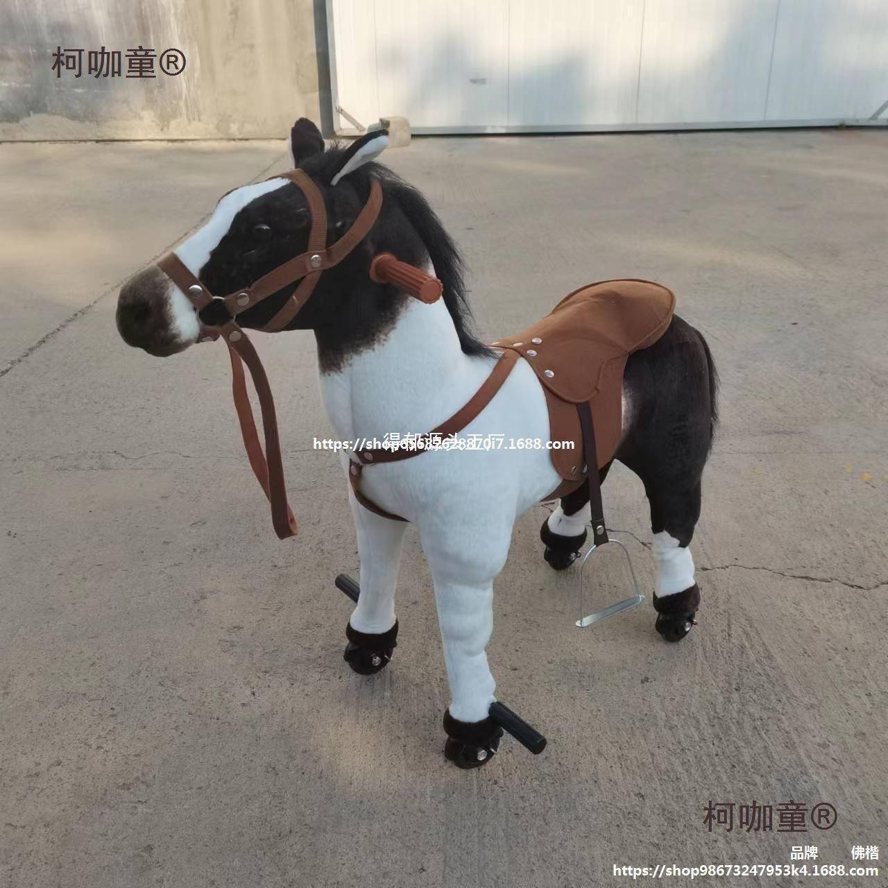 骑诸葛轮木马童跳跳马儿玩具骑10004381马大号摇马摇滑行马木麦太