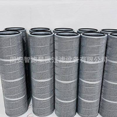 防静电间阻覆膜粉燃尘滤芯350*240100防静电滤0螺杆吊装除尘滤筒*