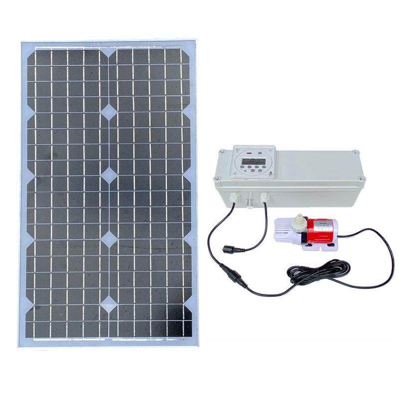 12/24大v阳太能抽水泵鱼功率水泵假山鱼66414池鱼缸养喷泉循环水