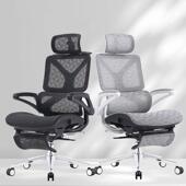 靠电脑办公久A159电脑公坐舒适人体工学椅可躺午休升降扶手高老板