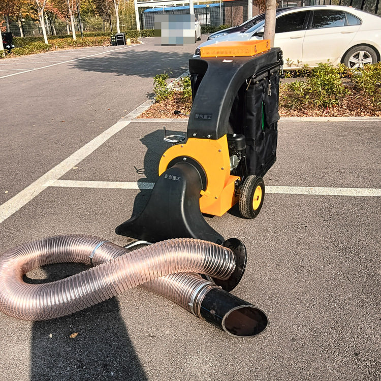 手推式吸树叶机 树叶搜集车 小区园林景区吸叶机 自走吸叶机 - 实物图