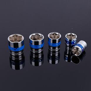 弘32p三套筒组铬钒合钢STV快速棘轮扳手套装 32件汽修套筒扳手组c