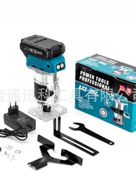 2V刷无锂电边机37240木雕修刻机木板开槽修边雕刻1小锣机