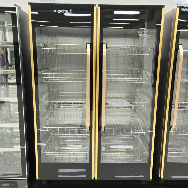 美厨明档保洁消毒柜ZTD760MC-2商用食堂双门臭氧紫外线热风消毒柜