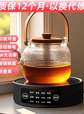 2026新款黑晶炉煮茶小型烧水炉养生壶迷你围炉煮茶器多功能电热炉