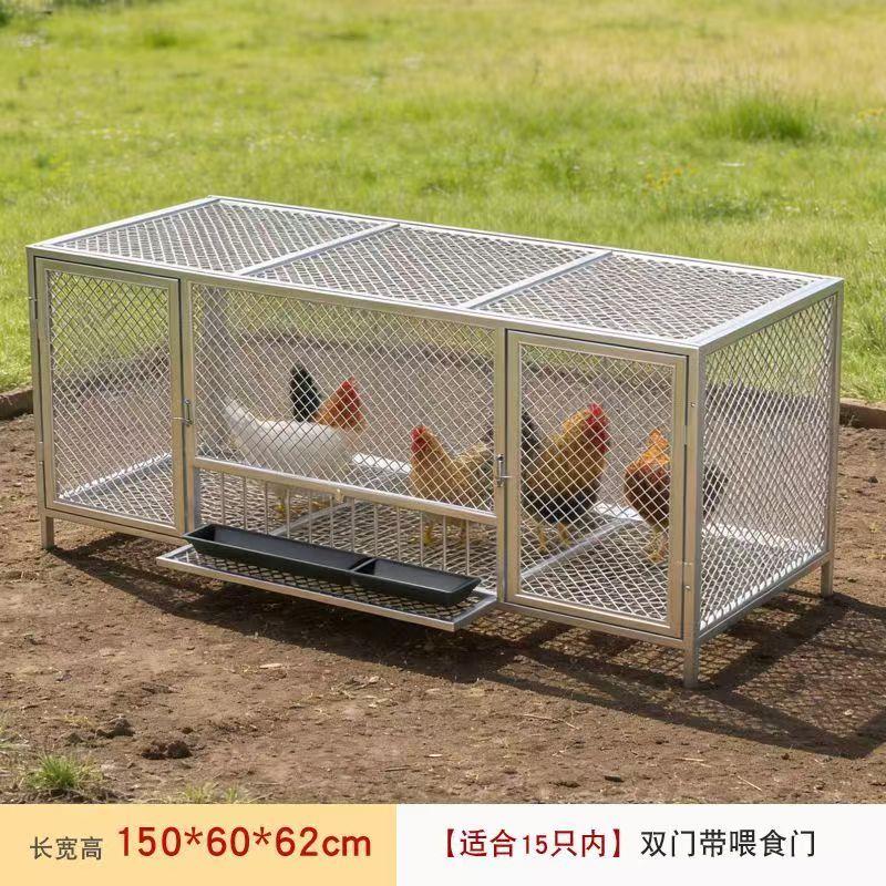 鸡笼子室内外家用大号养鸡笼农村鸡舍鸡窝鸡房子鸡棚铁丝网鸭子笼