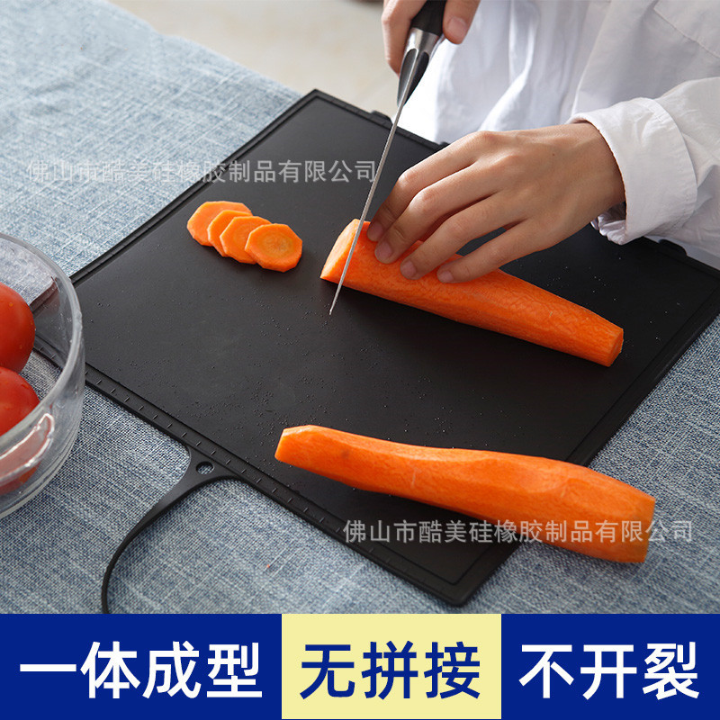 硅胶可折叠多功能砧板揉面垫