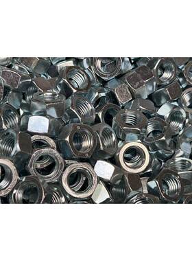 镀锌螺母国标48级镀锌NBS螺母六角螺母螺帽MM8M10M612M1M168M20.M