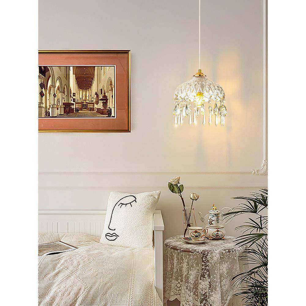 2古I户法式复轻奢道长线床头吊灯卧室柜灯走廊过入玄关小单个OPX,鲜花速递/花卉仿真/绿植园艺,其它园艺用品,淘宝优惠券,粉丝福利购,淘宝优惠卷