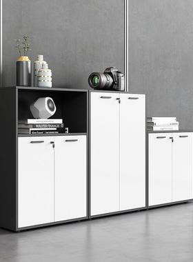 办公公家具档案书柜柜矮柜办FFP柜子资料柜茶水柜木质公办文件柜