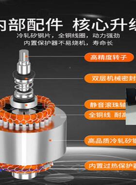 型过滤12087网罩微2抽20伏手提增压泵耐腐河水水泵污水蚀泵低噪音灌溉