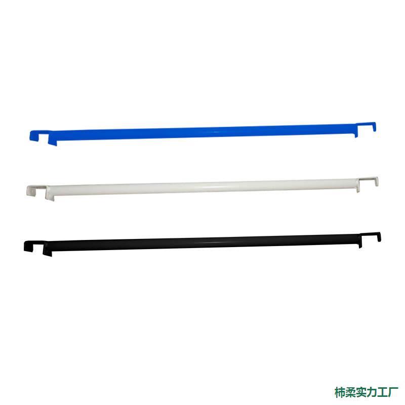 仓储衣柜中间横杆圆管黑白可选