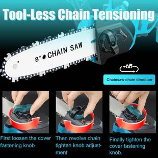 MT无刷8寸充电锯链伐木砍树锂电锯ALQ切割单锯手电无锯线动户外