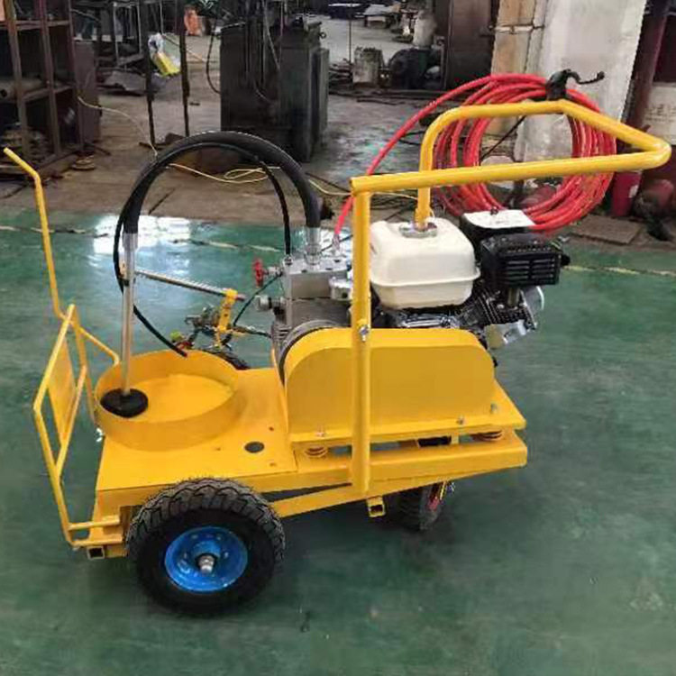 聚仁冷喷划线机公路划线机小型路面划线机机器设备