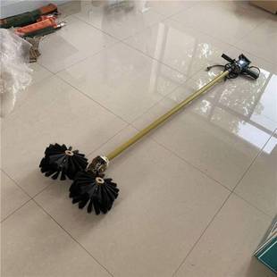 可伸缩高压线路除尘刷带电作业绝缘子清扫刷旋转式电动清洁刷