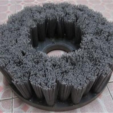 磨料丝RSK盘刷金碳化硅料圆盘磨刷盘打磨盘刷属去圆毛刺抛光毛刷