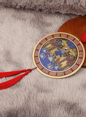 厂家浮雕圆山海镇挂件体浮雕Y1086山海绘镇彩二立十四星宿山海镇