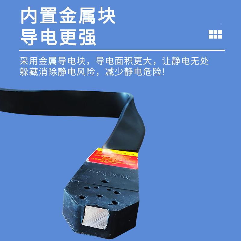 汽车释静电橡胶带11250*40*250放静电橡条货车车载胶拖地带导电型