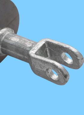 灰色出口型复合子耐张绝缘子0kv高压硅橡胶EWQ绝2缘FNB-42/70