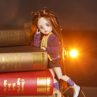 新COS莎d娃品6分姬蒂娃娃bj仿真人形换装玩偶30厘陛米巴比洋娃女