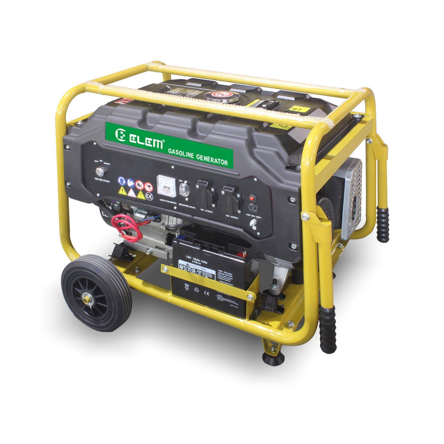 机家用便携式汽油发电组8000瓦72000wYIX22v小型5kw6千瓦20伏单0